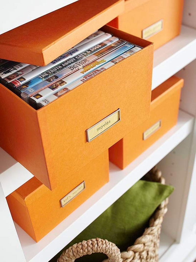Some ideas to keep organized your living room
